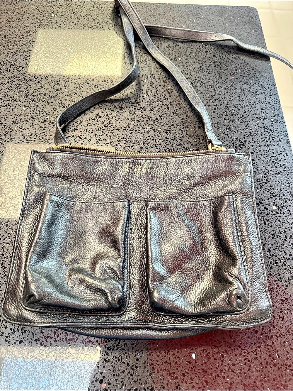 BARNEYS NEW YORK Crossbody Bag in Black